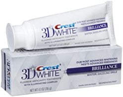 Crest 3D White Brilliance toothpaste - Teeth whitening toothpaste