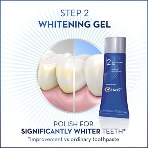 Crest teeth whitening polish