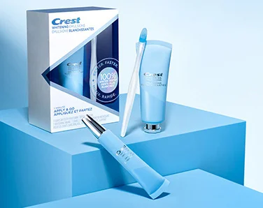 Crest Whitening Emulsions Whitening Solution for Sensitive Teeth