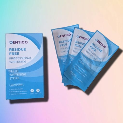 Dentico PAP+ Professional Level Teeth Whitening Strips – 28 Strips (14 Days) - Image 5