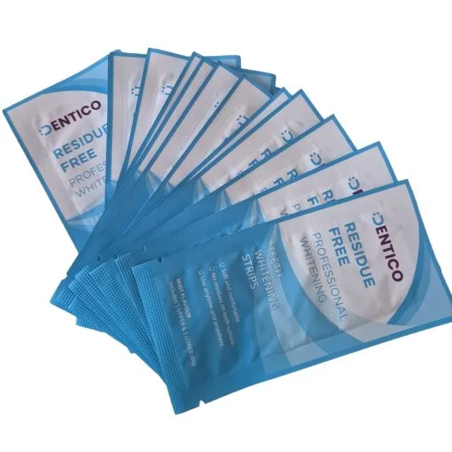 Dentico PAP+ Professional Level Teeth Whitening Strips – 28 Strips (14 Days) - Image 3